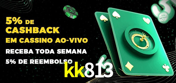Promoções do cassino ao Vivo kk813